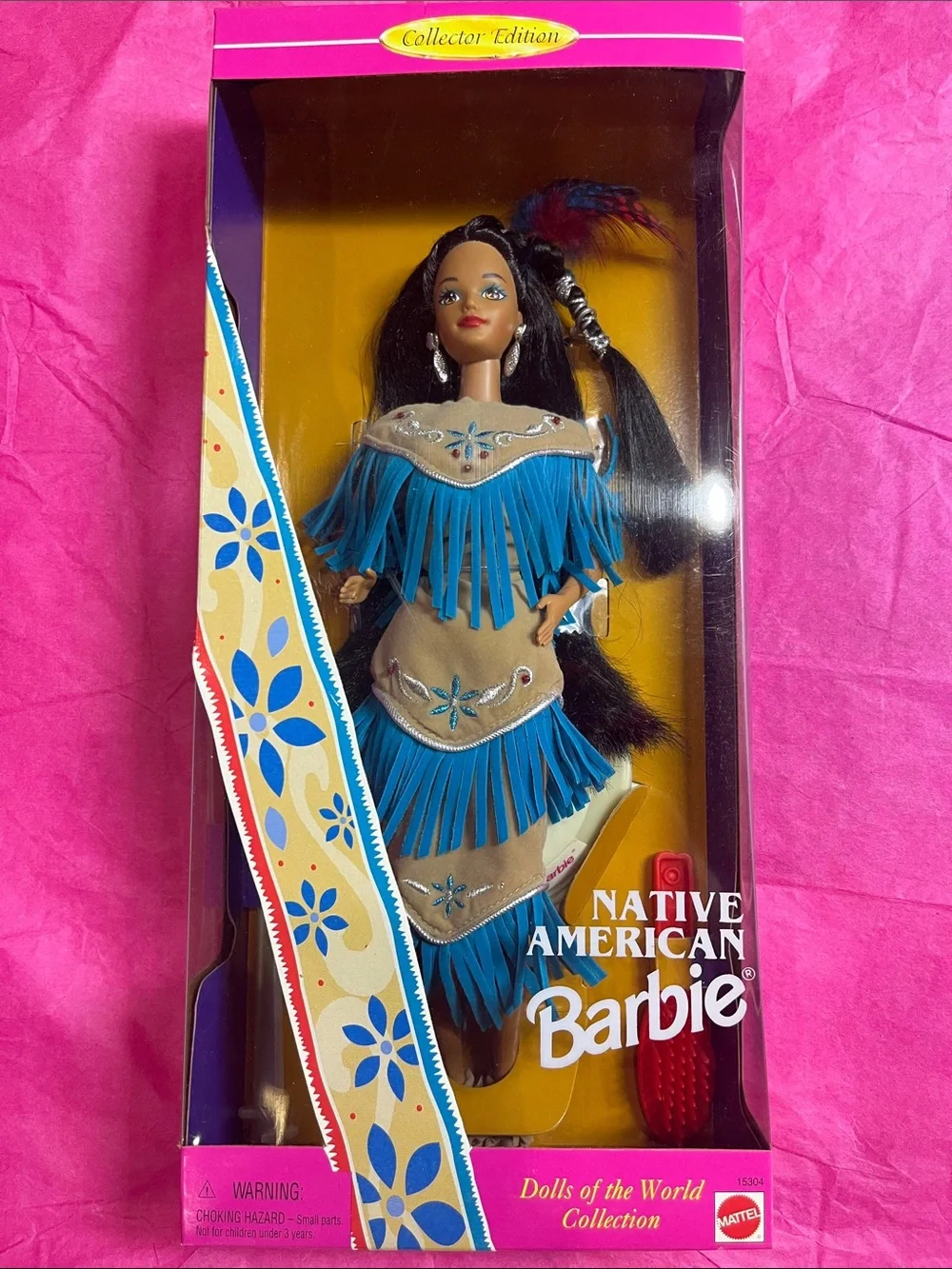 1996 Collector Edition Native American Barbie Dolls of the World Collection NRFB